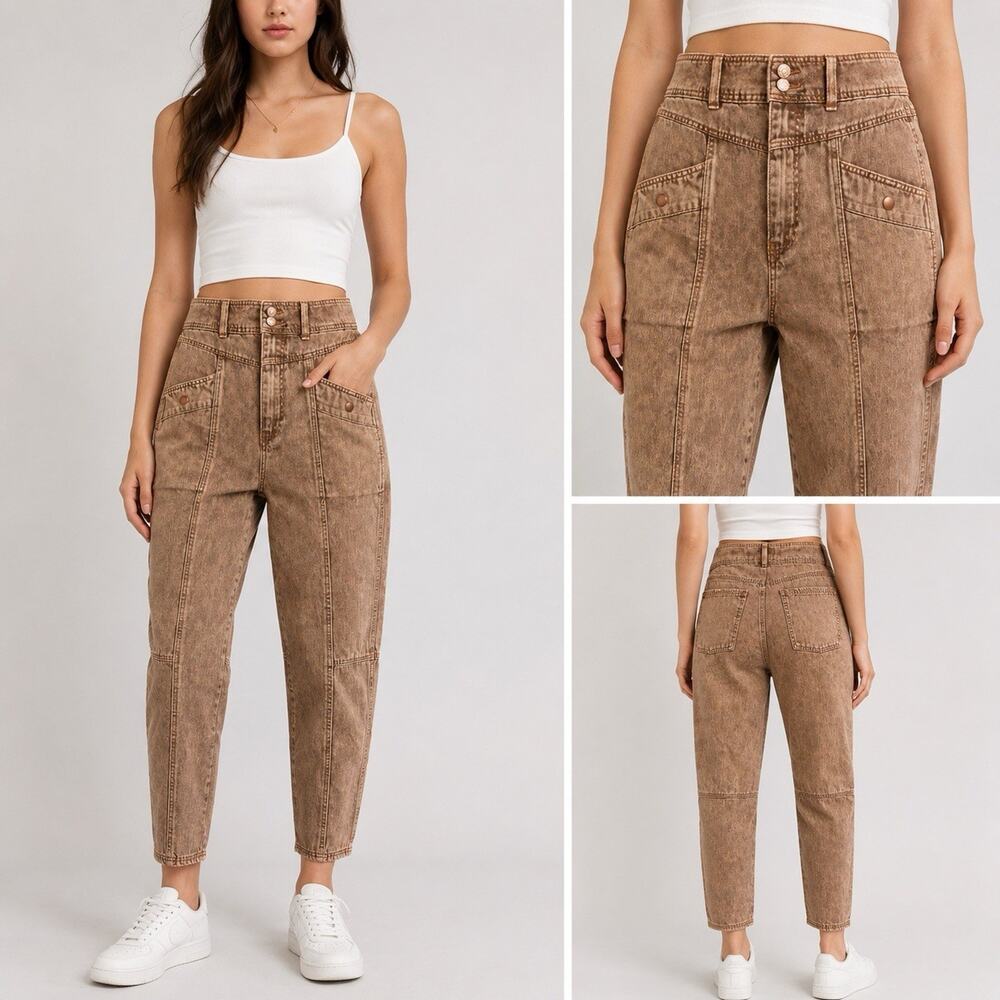 Urban Outfitters BDG Jeans Womens 30 High Rise Baggy Acid Washed